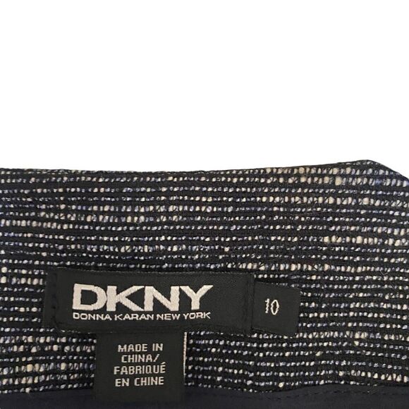 DKNY tweed Linen blend dress blazer slide closer size 10 - Picture 3 of 8